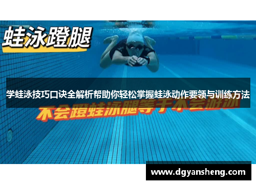 学蛙泳技巧口诀全解析帮助你轻松掌握蛙泳动作要领与训练方法